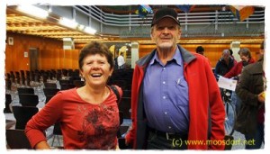 Mitgeradelt für einen guten Zweck - zufriedene Moosdorfer