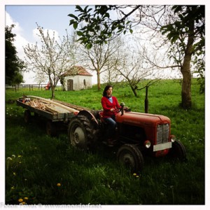 Julia Lepka-Fleischer musste wohl arbeiten...