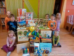 Spende an den Kindergarten