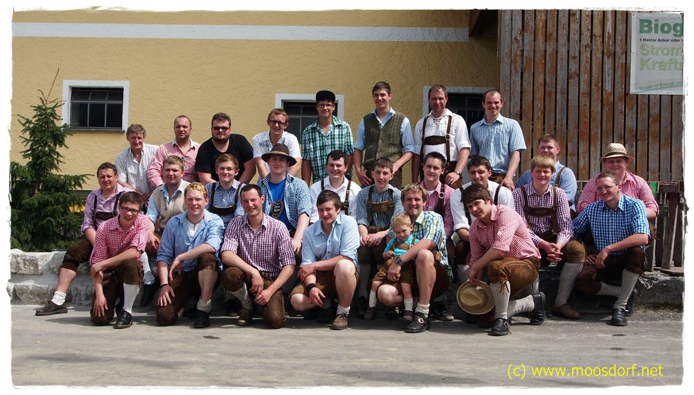 Maibaumaufstellung Landjugend