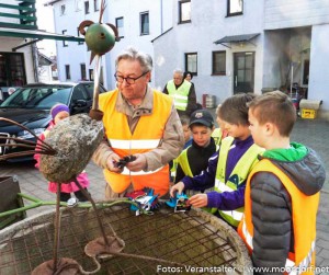Handschuhe verteilen