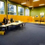 Wahllokal danach (1 von 2)