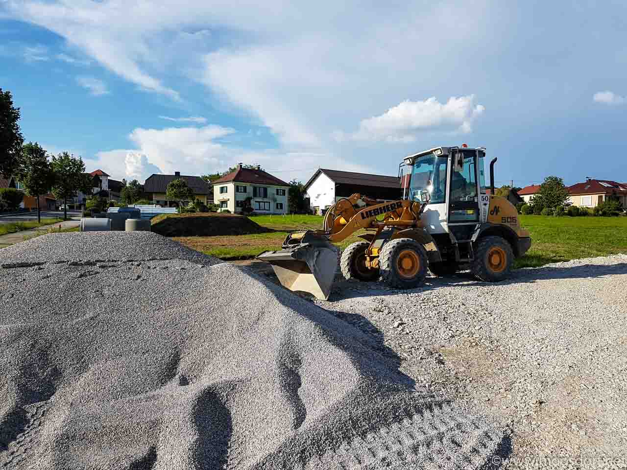 Baustelle Matzinger Gründe Siedlung Moosdorf (3 von 7)