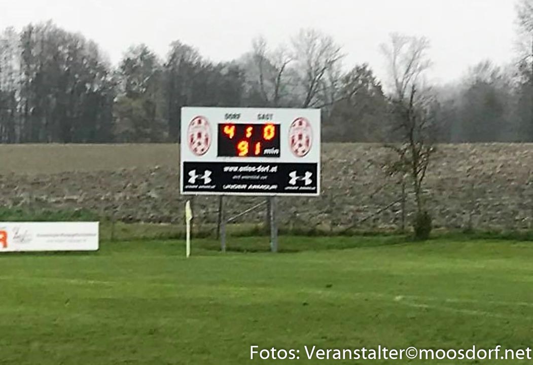 Spilbericht gegen dorf an der pram 1 von