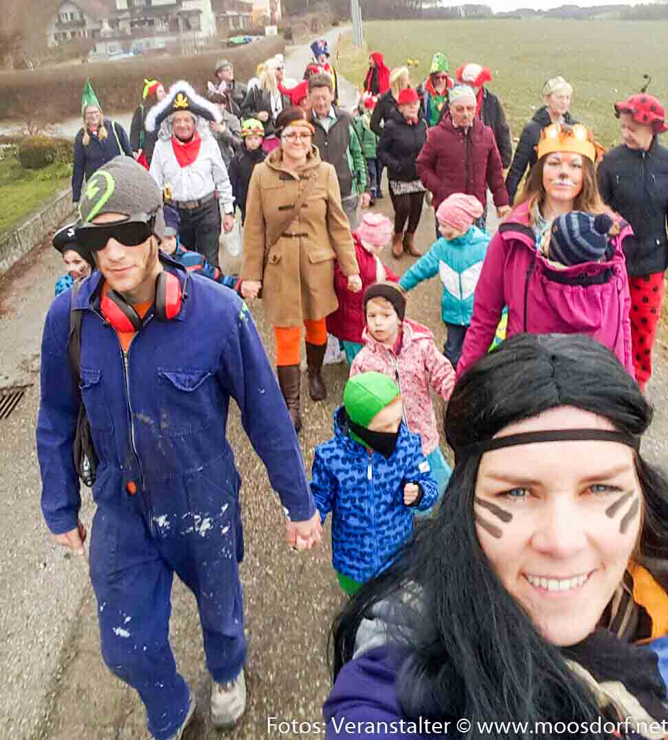 Faschingswanderung Gesunde Gemeinde