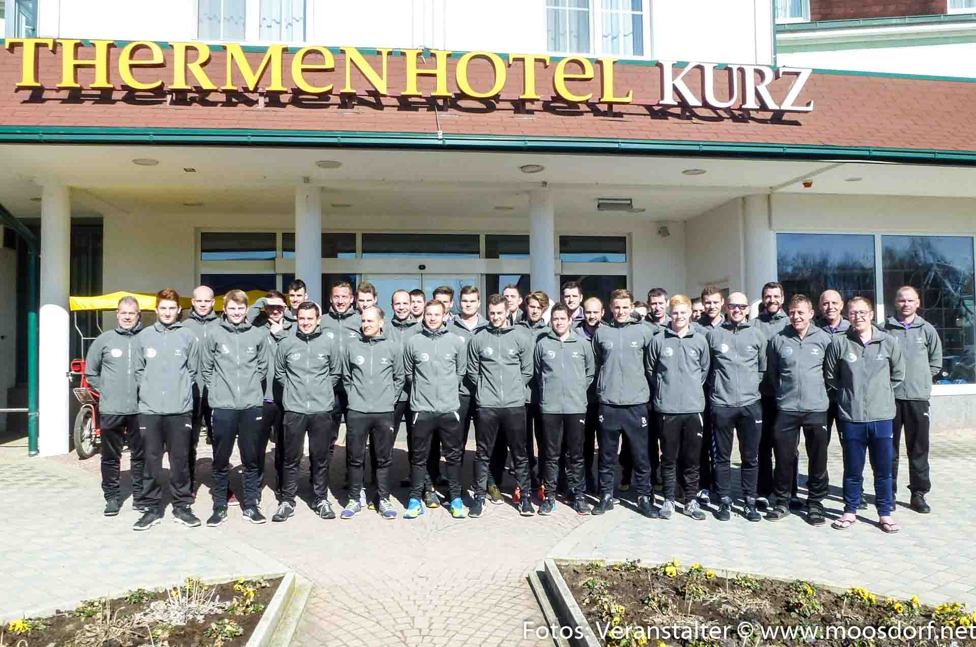 Der USV Eggelsberg Moosdorf im Trainingslager