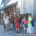 Ferienwoche Montag Nachmittag Reiten