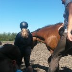 Ferienwoche Montag Nachmittag Reiten