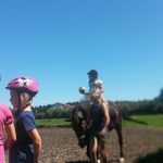 Ferienwoche Montag Nachmittag Reiten