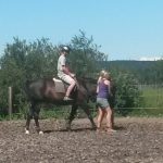 Ferienwoche Montag Nachmittag Reiten