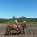 Ferienwoche Montag Nachmittag Reiten