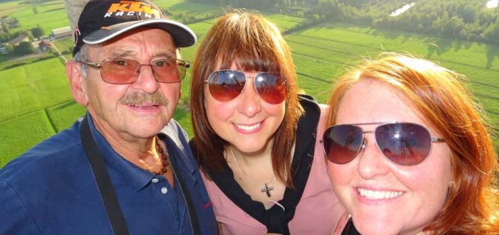 Heißluftballon Fahrt Oberes Innviertel