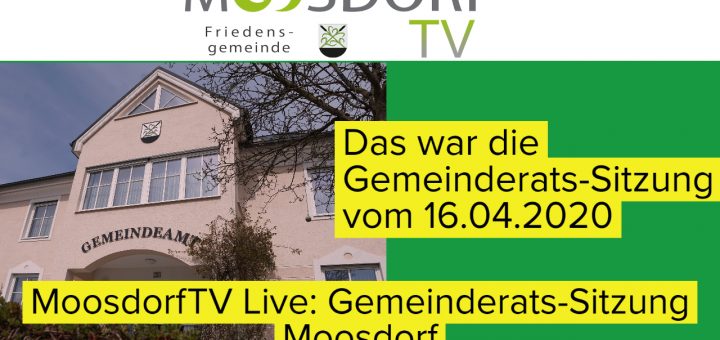 MDL TV Das war GRat Sitzung Moosdorf THMB