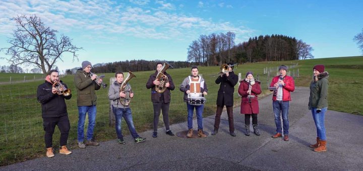 Neujahr Anblasen 2022 TMK Moosdorf (1 von 2)