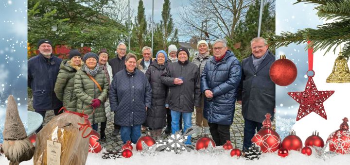 Dorfmobil Mannschaft Weihnachten