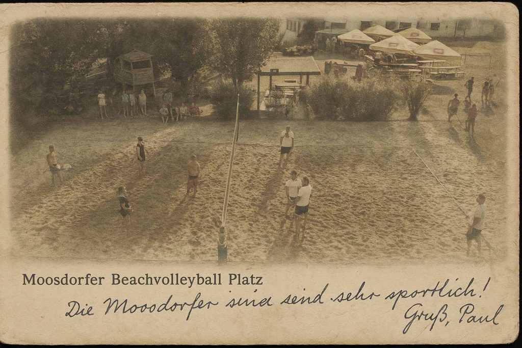 Moosdorfer beachvolleyball foto