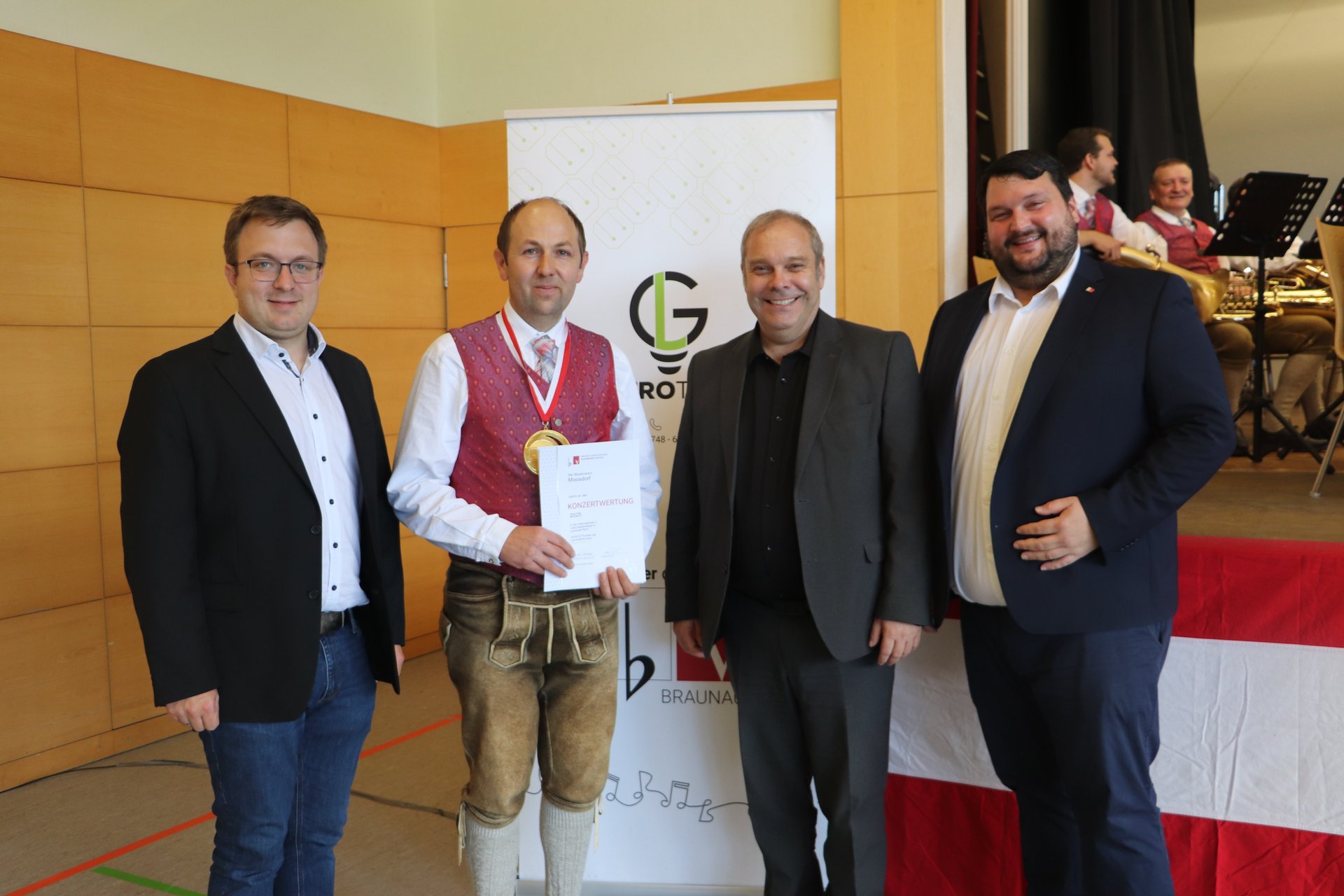 Herbstbläsertage MV Moosdorf 7 Medaille