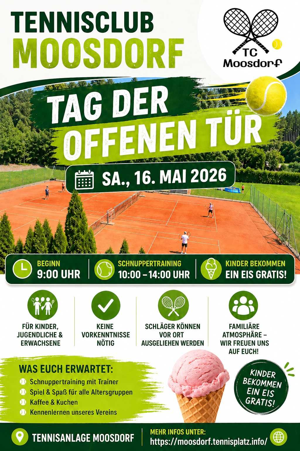 Tennisclub TagOffeneTür MDL
