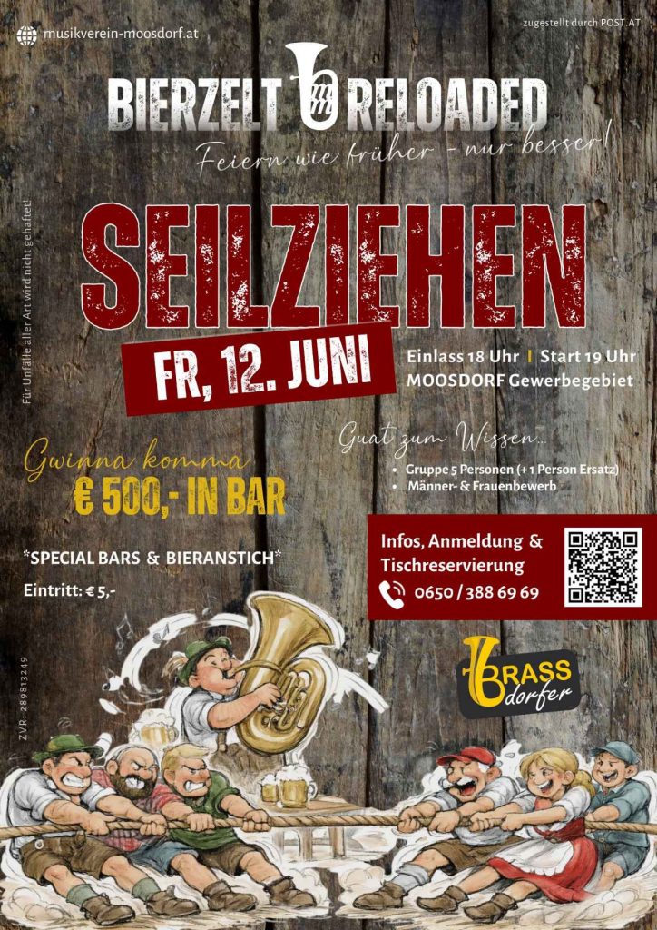 Plakat Seilziehen MDL